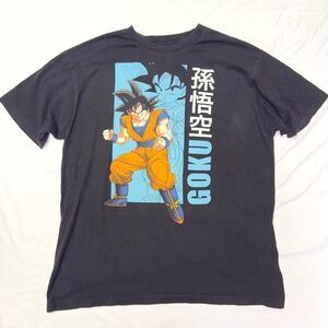 dragon ball z goku graphic tee size xl